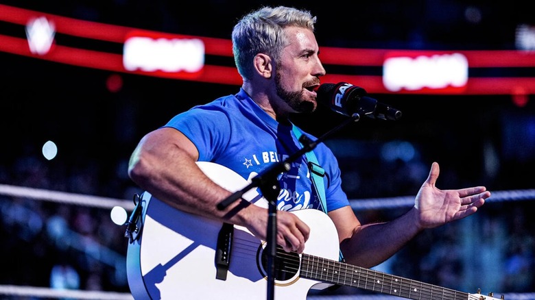 Joe Hendry singing