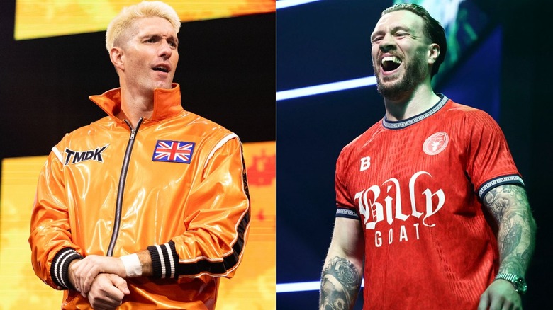 Zack Sabre Jr. & Will Ospreay smiling