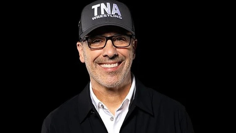 A profile shot of TNA President Carlos Silva is shown