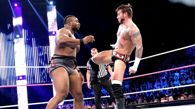 Big E and CM Punk on WWE SmackDown