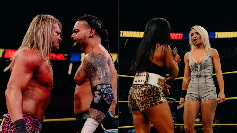 Nic Nemeth confronts Mike Santana and Léi Yǐng Lee confronts Xia Brookside