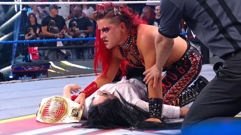 Zaria retains the Women's North American Championship over Tatum Paxley