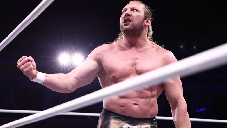 Kenny Omega in the ring