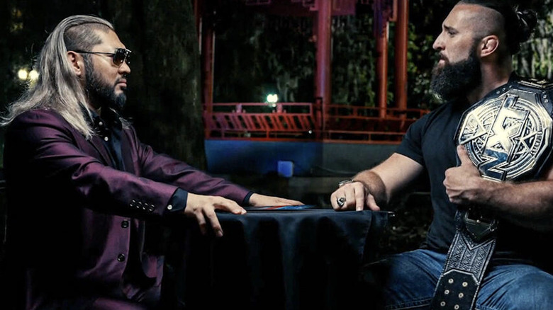 Naraku and Tony D'Angelo sitting down with one another