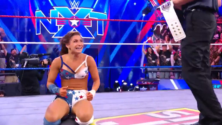 Kendal Grey wins the NXT Women's Championship