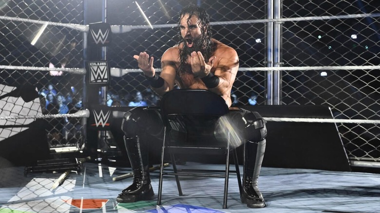 Seth Rollins in the ring at Night of Champions 2026