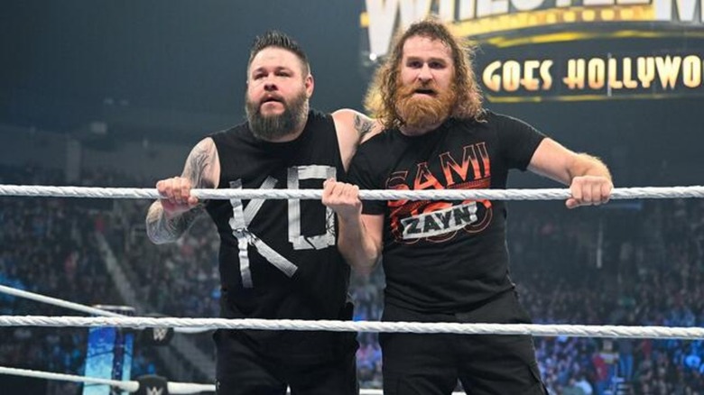 Kevin Owens and Sami Zayn in WWE