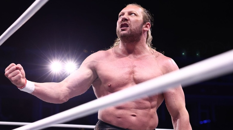 Kenny Omega in the ring