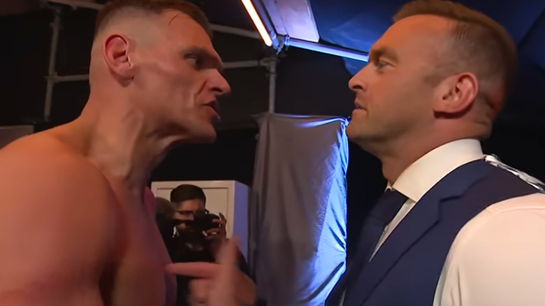 GUNTHER confronts Nick Aldis