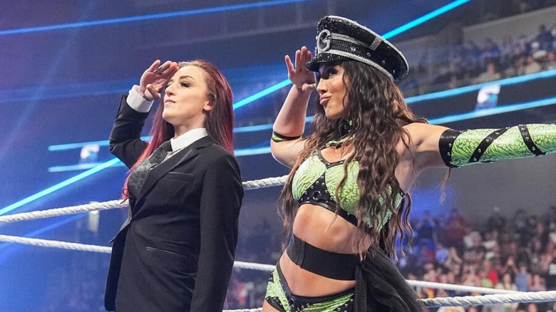 Alba Fyre and Chelsea Green on "WWE SmackDown"