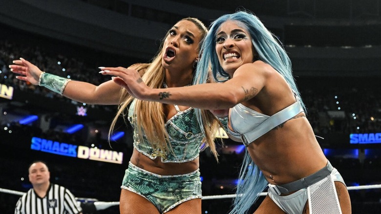 Elektra Lopez against Zelina Vega on WWE SmackDown