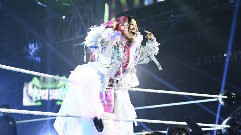 IYO SKY makes her entrance