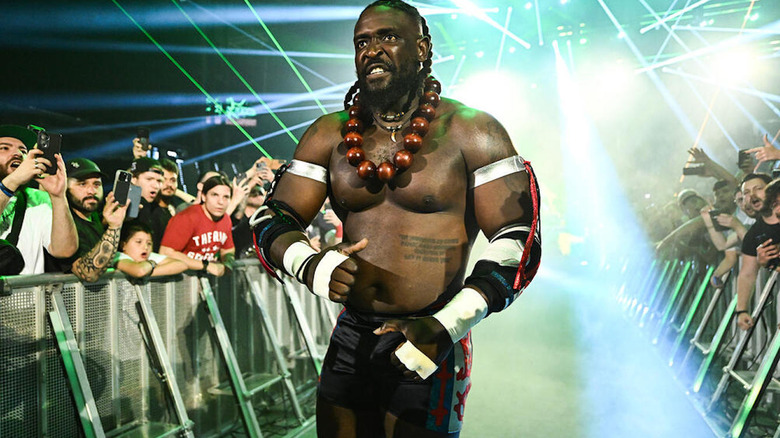 Oba Femi's entrance