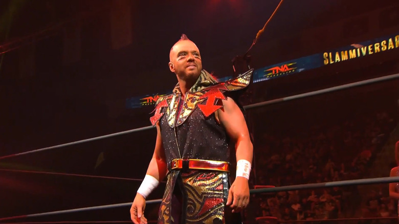 Amazing Red makes his entrance