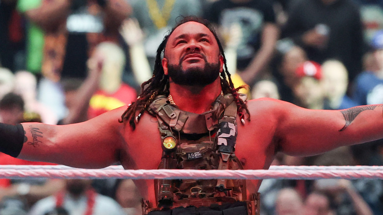 Jacob Fatu poses