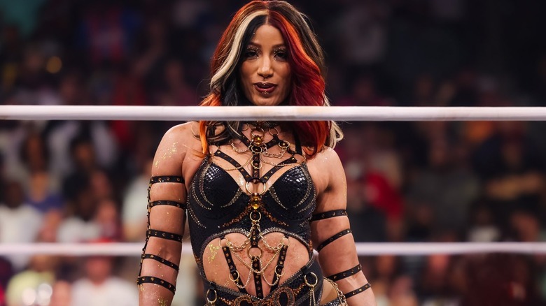 Mercedes Mone in the ring on "AEW Dynamite"