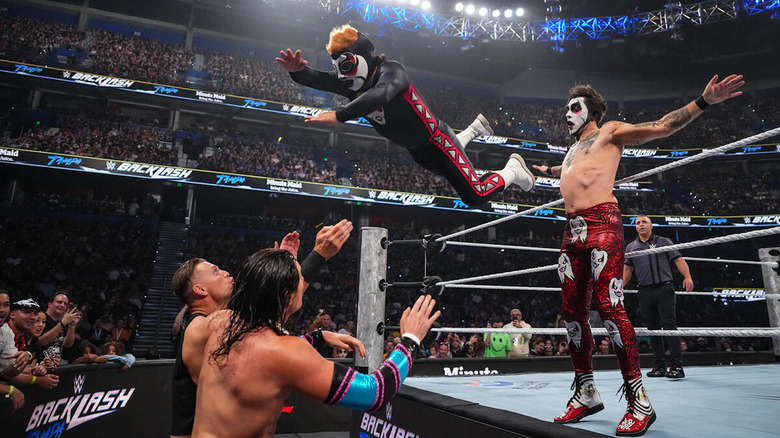 Minihausen leaps onto Miz and Kit